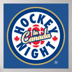 Hockey Night in Canada Logo Poster