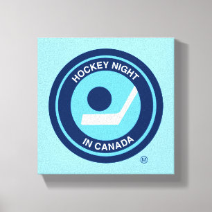 Hockey Night in Canada Retro-Logo Leinwanddruck