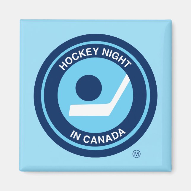 Hockey Night in Canada Retro-Logo Magnet (Vorne)