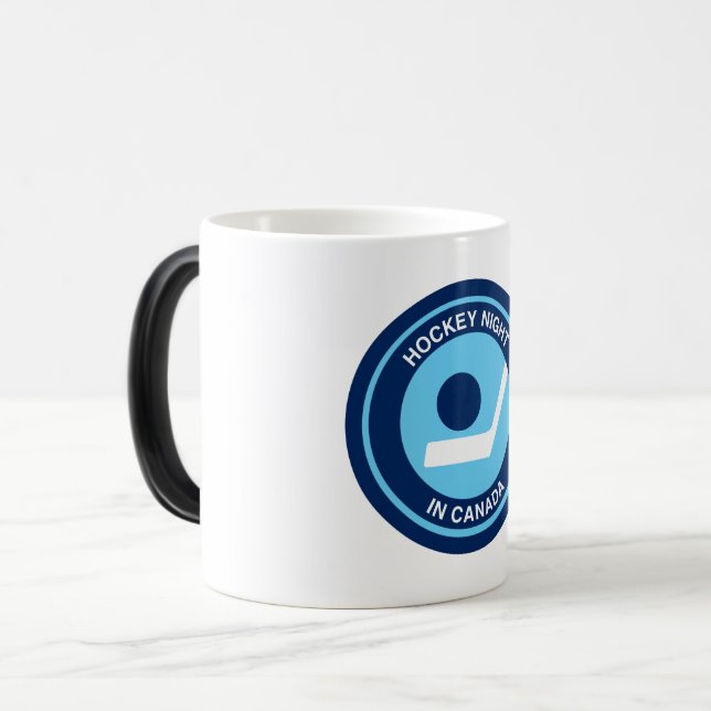Hockey Night in Canada Retro-Logo Verwandlungstasse (Vorderseite Links)