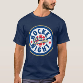 Hockey Night - Logo in Kanada T-Shirt