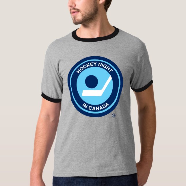 Hockey Night Retro T-Shirt (Vorderseite)