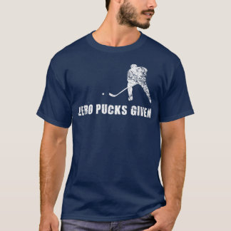 Hockey , Nullpucks mit Geschenk für den Sportspiel T-Shirt