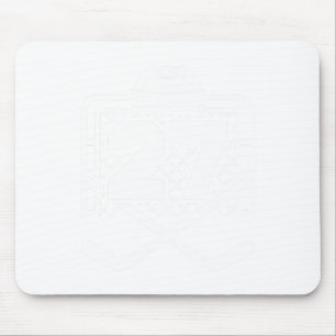 Hockey Nummer 27 Trikot Lustiger Hockeyspieler Spi Mousepad