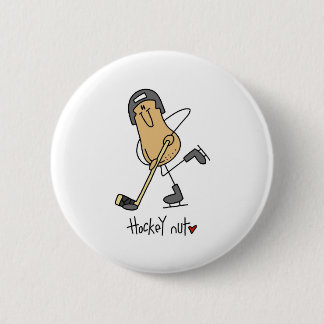 Hockey-Nuss Button