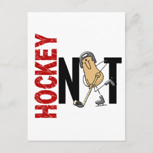 Hockey Nut 1 Postkarte