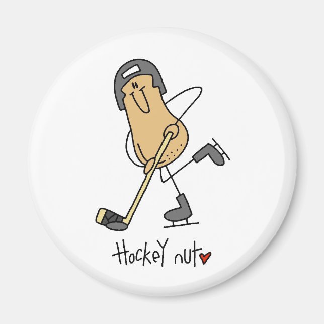 Hockey Nut Magnet (Vorne)