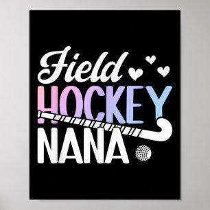 Hockey-Oma eines Feldhockeyspielers Oma  Poster