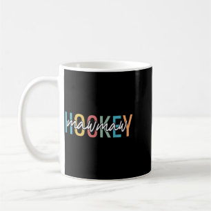 Hockey Oma Retro Vintage Hockeyspieler Liebhaber Kaffeetasse