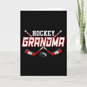 Hockey-Oma-Shirts für Frauen Mama Muttertag Karte