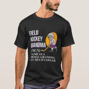Hockey-Oma Sports Spieler Liebhaber Expertin Gr T-Shirt