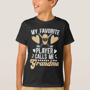Hockey-Oma stolze Eishockeyspielerin Großmutter T-Shirt