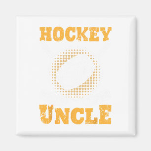 Hockey Onkel Familie Sporttrainer Spieler Vatertag Magnet