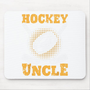 Hockey Onkel Familie Sporttrainer Spieler Vatertag Mousepad