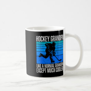 Hockey-Opa Lustiger Hockey-Fan Spieler Eishockey Kaffeetasse