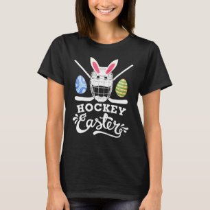 Hockey Osterfest Ostern Eishockeyspieler T-Shirt
