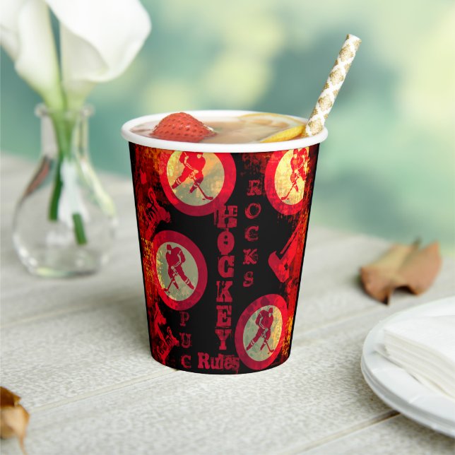 Hockey Pappbecher (In Situ)