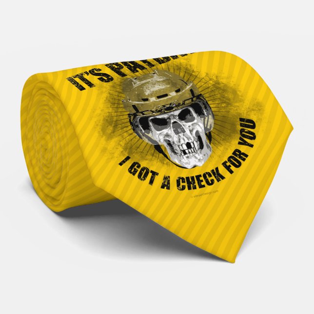 Hockey Payday Krawatte (Gerollt)
