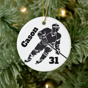 Hockey Personalisiert Ornament
