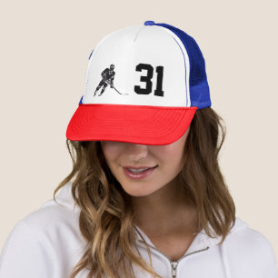 Hockey-personalisierte Hut-Schale Truckerkappe