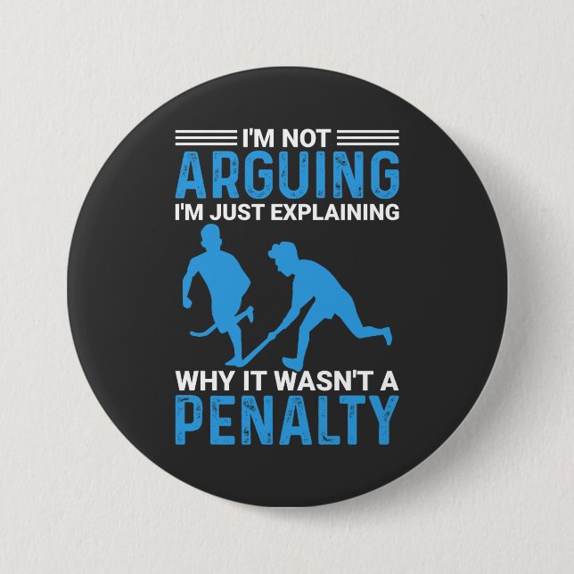 Hockey Player Penalty Button (Vorderseite)