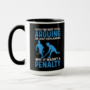 Hockey Player Penalty Tasse
