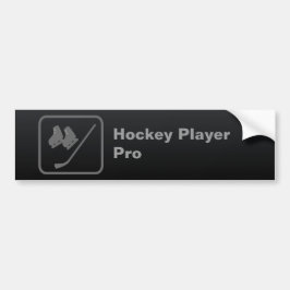 Hockey Player Pro Autoaufkleber