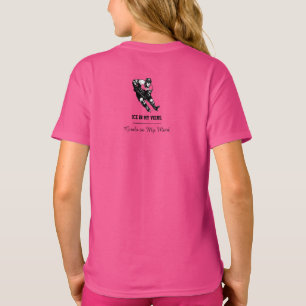 Hockey Player Shirt - Bold & Dynamic Ice Hockey