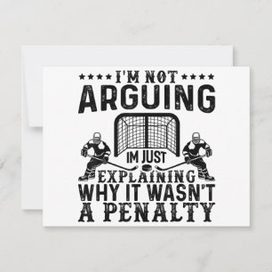 Hockey Player streiten Geschenk Funny Hockey