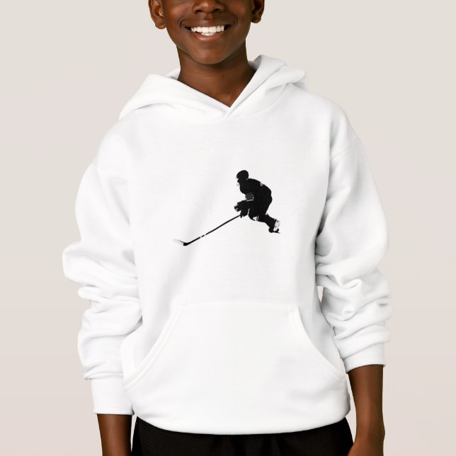 Hockey Player - Wintersport Hoodie (Vorderseite)
