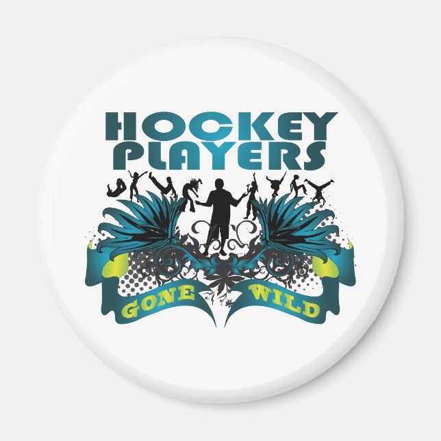 Hockey Players Gone Wild Magnet (Vorne)
