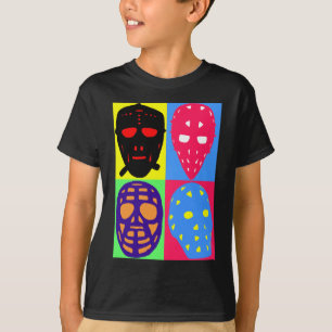 Hockey-Pop-Kunstgoalie-Masken T-Shirt