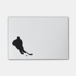 Hockey-Post-Itanmerkungen Post-it Klebezettel
