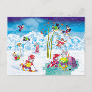 Hockey Postkarte