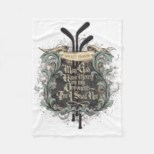 Hockey Prayer Fleecedecke