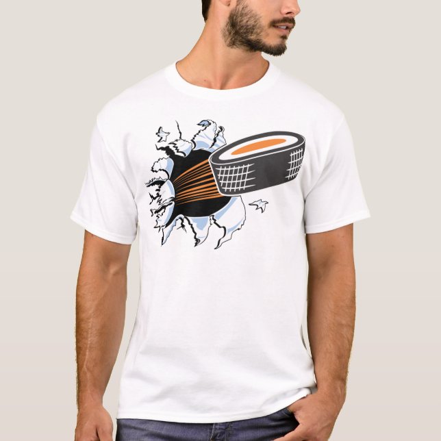 Hockey Puck Breakout T-Shirt (Vorderseite)