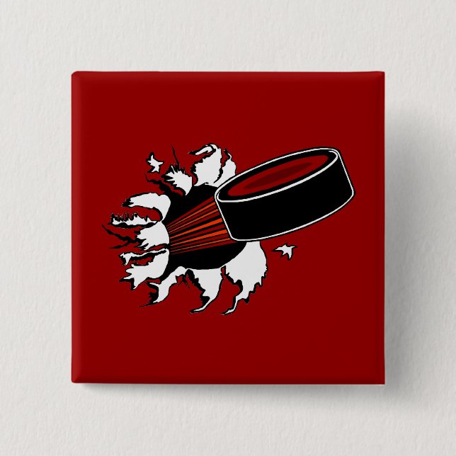 Hockey-Puck Button (Vorderseite)