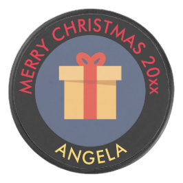 Hockey Puck Holiday / Weihnachtsgeschenke Design