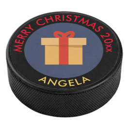Hockey Puck Holiday / Weihnachtsgeschenke Design