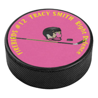 Hockey-Puck mit IHREM NAMEN Eishockey Puck