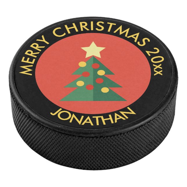 Hockey Puck / Weihnachtsbaumdesign (3/4)