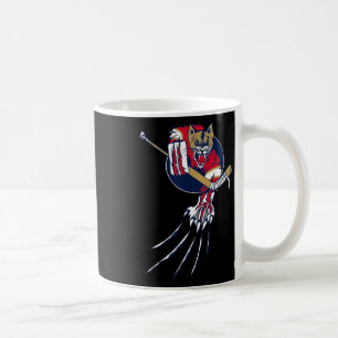 Hockey Puma Löwe Katze Eis Dschungel Bestie Torwar Kaffeetasse
