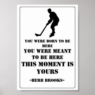Hockey Quote Poster