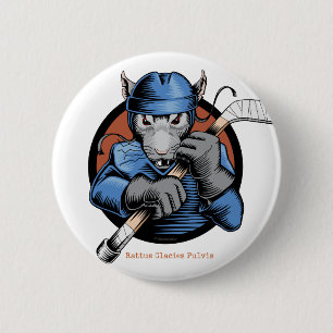 Hockey-Ratte Button