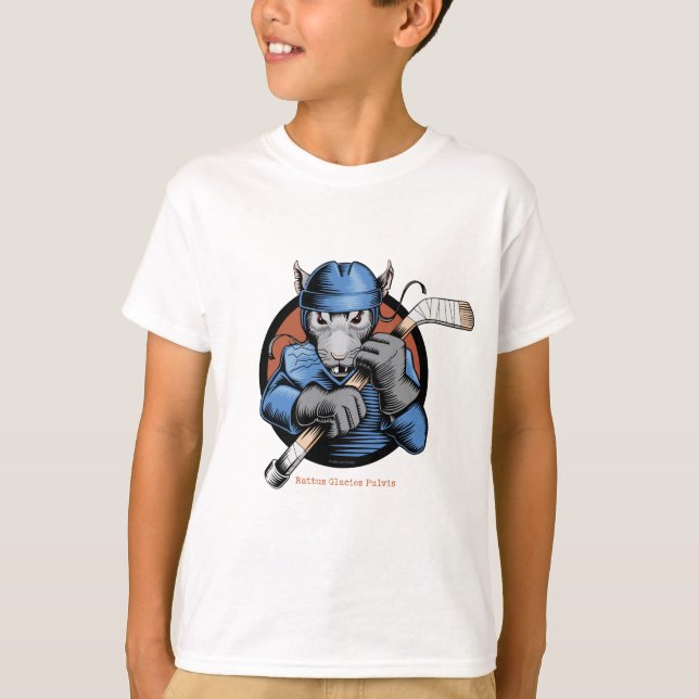 Hockey-Ratte T-Shirt (Vorderseite)