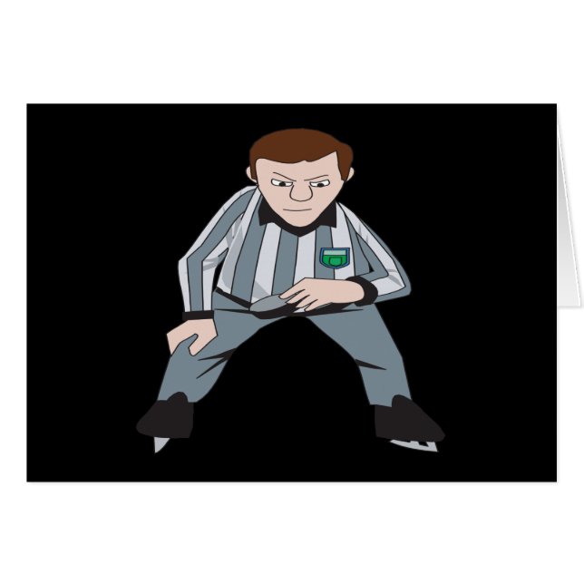 Hockey-Referent (Vorderseite (Horizontal))