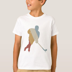Hockey Retro-Stil Vintage (1)  T-Shirt