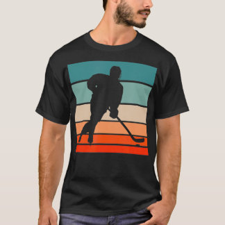 Hockey Retro Style Vintag T-Shirt
