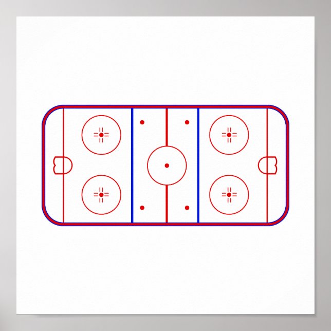 Hockey Rink Poster (Vorne)