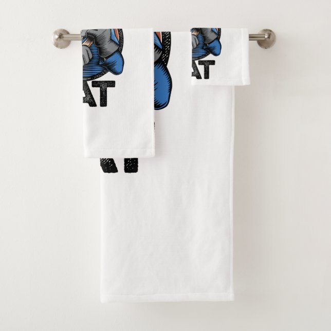 Hockey Rink Rat Badhandtuch Set (Insitu)